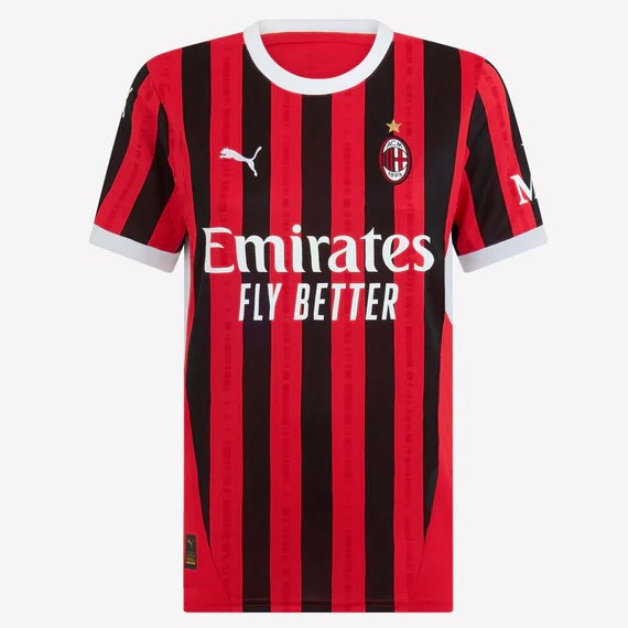 Camiseta AC Milan Primera equipo Mujer 2024-25